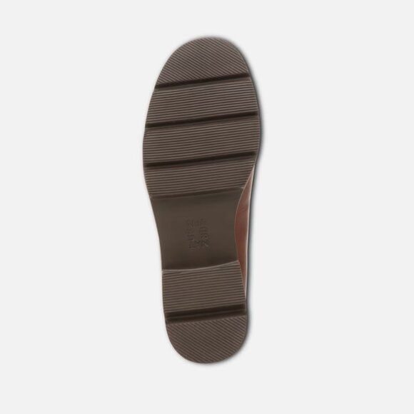 Naturalizer Darry Lug Sole Loafer Cappuccino Leather 9.5 W NWT - Picture 4 of 5